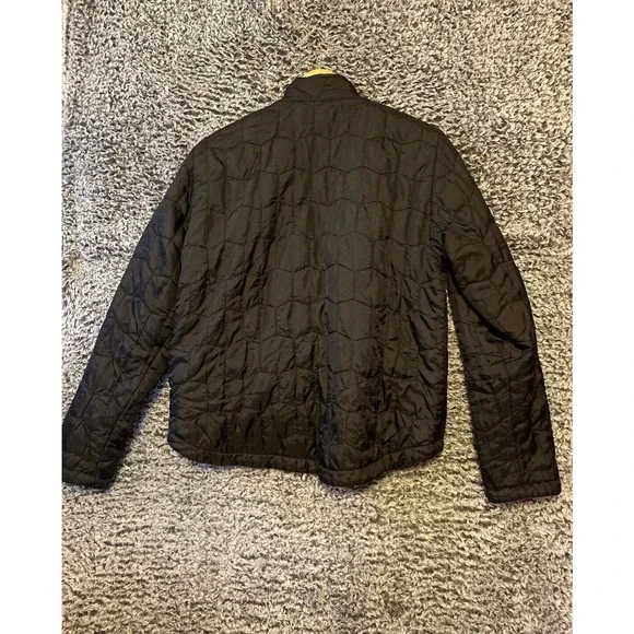 Jockey Convertible Fleece Lined Quilted Jacket Black Size M Soft and Cozy - Picture 11 of 14